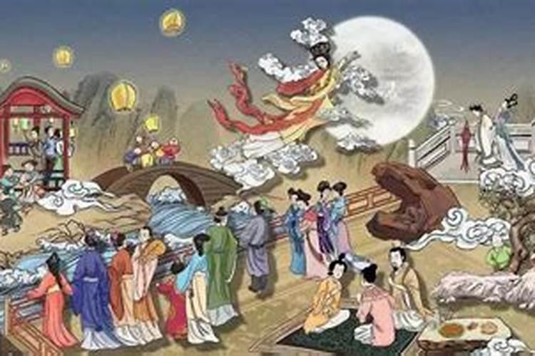中秋节几点祭月神